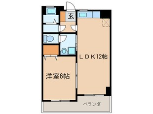 佃マンションの物件間取画像